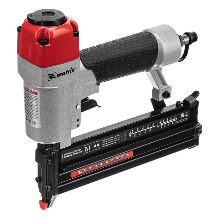 Нейлер-степлер пневматический 2 в 1 Matrix