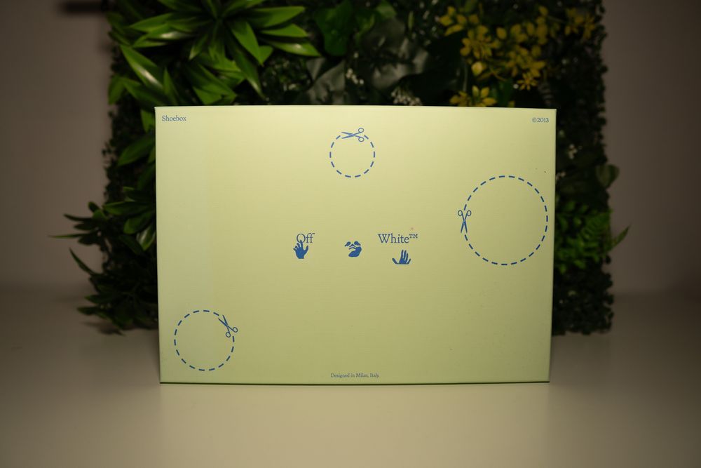 OFF-WHITE Mid Top Vulcanized Leather White | 41 fit 42 + FACTURA