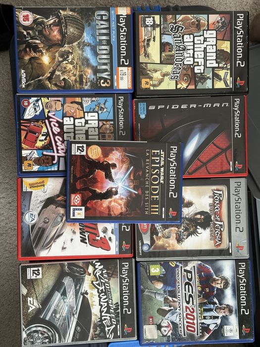 Play station 2 slim +jocuri