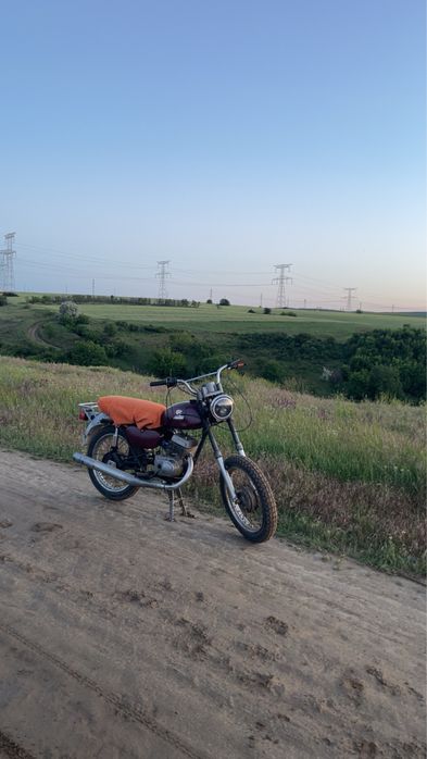 Minsk 125 2t in stare originala motor refacut