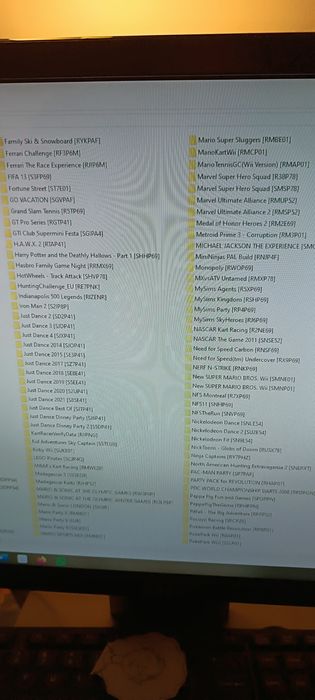 Hdd cu 200 jocuri Wii
