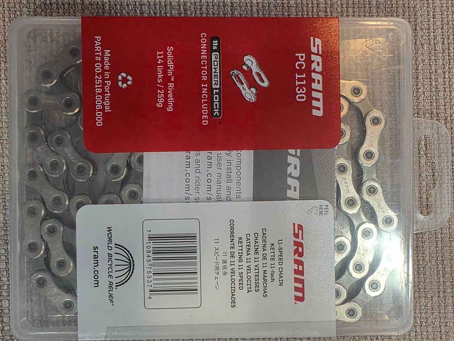 lant bicicleta Sram PC1130 114L - 11 vit. Road si MTB cu za rapid