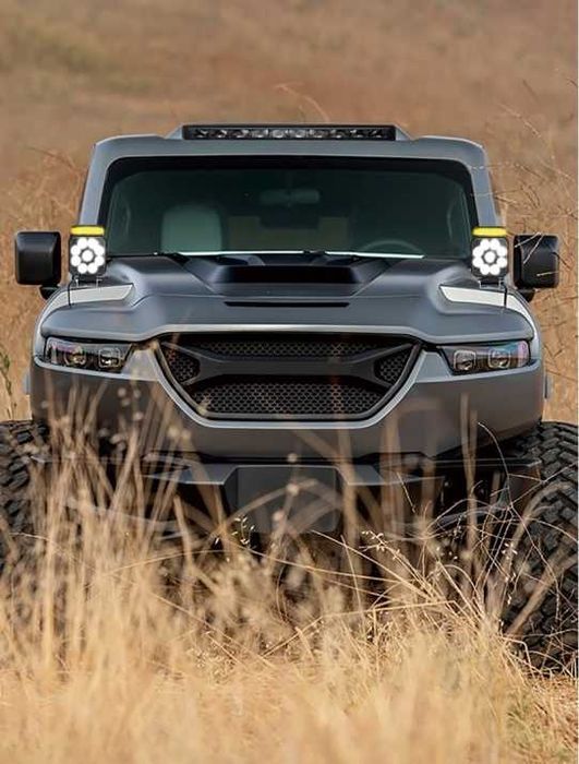 90W LED Халоген Диоден Фар с Аварийна Светлина Блиц Маяк Боен Фар