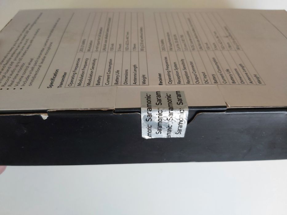 Радио-петличка Saramonic SR-WM4C