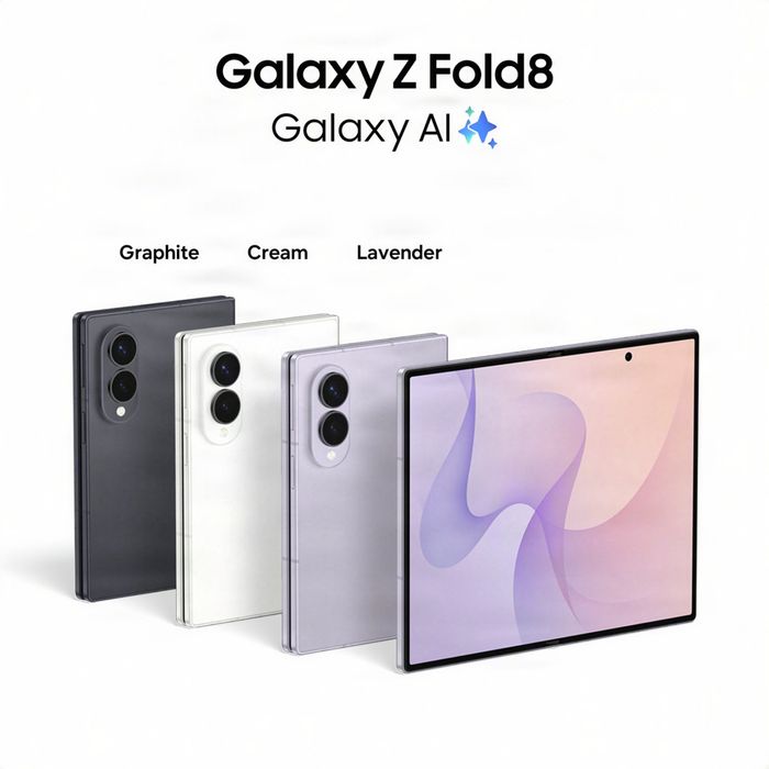 256•SAMSUNG GALAXY Z Fold 8 *НОВИ*BLACK/Graphite/Violet /*ЛИЗИНГ TBI самсунг з фолд 8
