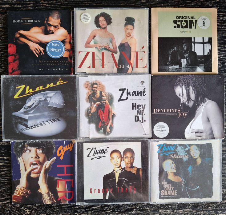 Hip Hop, R&B сингли за колекционери от Usher, TLC, Naughty by Nature, En Vouge, GUY, Twista, Eternal, Eric Benet, Horace Brown, Zhane, MN8 и още ...
