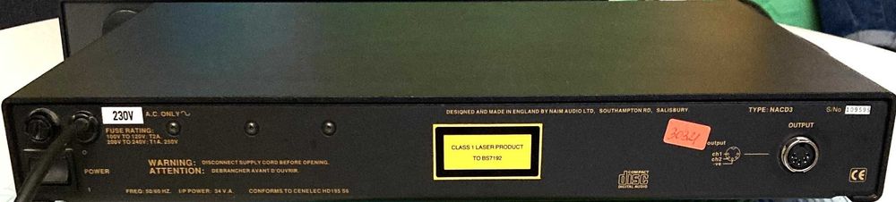 NAIM аудио сд плеър CD3