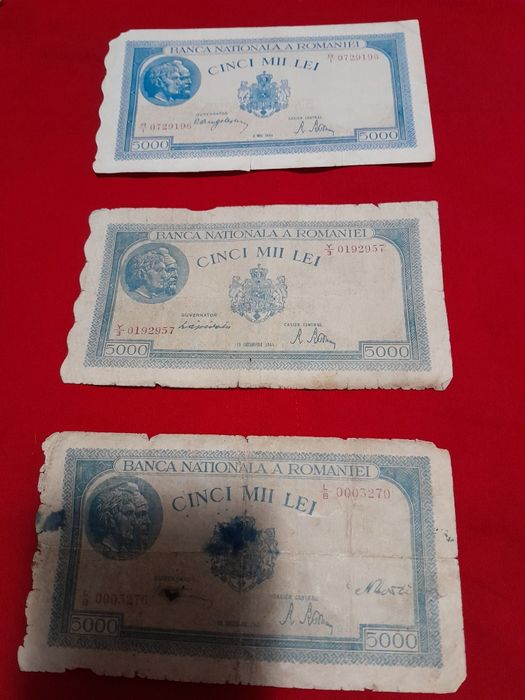 Bancnote vechi românești