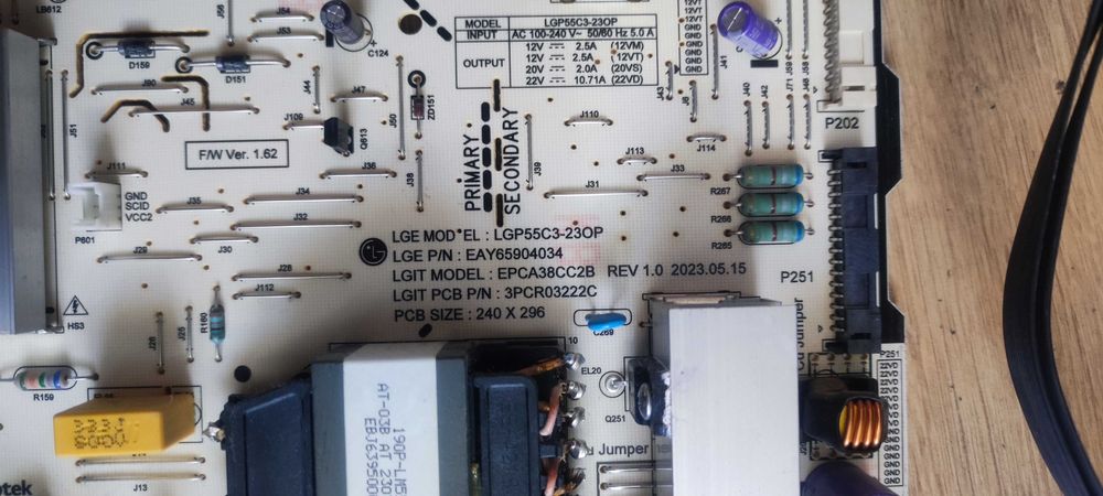 sursa tv lg oled 55c31la