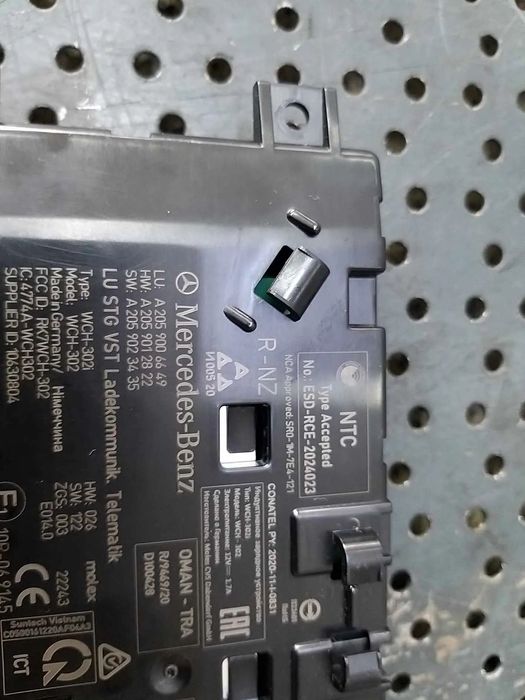 Incarcator wireless mercedes glc c253 a2059006649 a2059012822