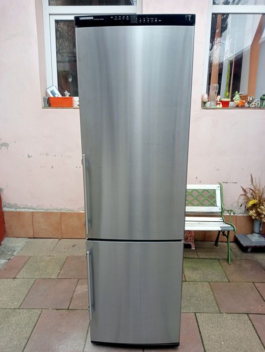 Liebherr Combina Frigorifica Inox Mare Clasa AAA No Frost.383 L.Super