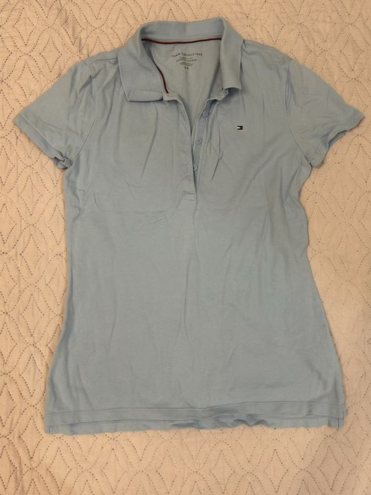 Голубое и белое майки, поло