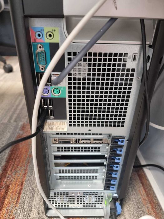 Dell Workstation T3600, 64 Gb DDR3-ECC, SSD Samsung Evo 860 500 Gb, Nvidia Quadro K2200, 4 GB