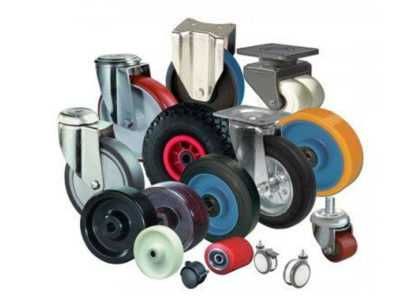 Колеса для тележек, рохлей и дт
