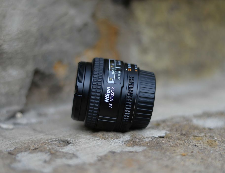 Nikon AF 24 mm f/2.8D obiectiv foto made in japan profesional