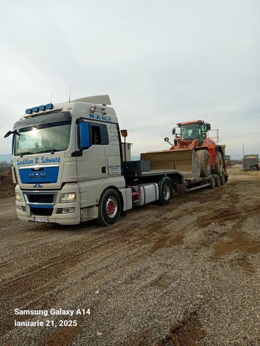 Tranport utilaje constructii