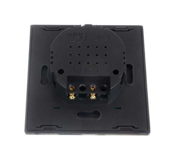 Стъклен ключ за осветление с тъч контрол