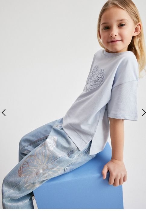 Детски блестящи дънки