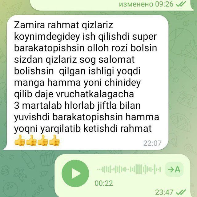 Hovli, ofis, binolar tozalaymiz, uy ishlarda yordamlashamiz