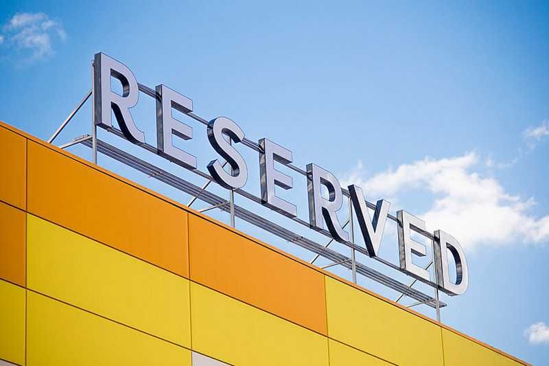 Объемные буквы, наружная реклама