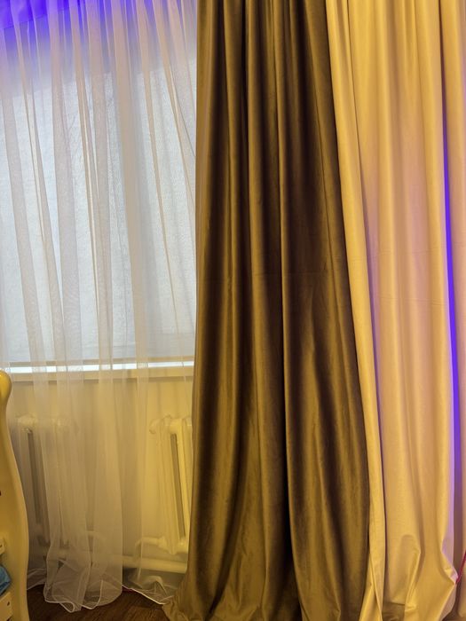 Шторы партиеры комплет для спальни