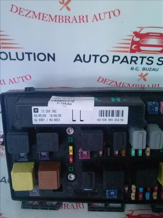 tablou sigurante opel astra h