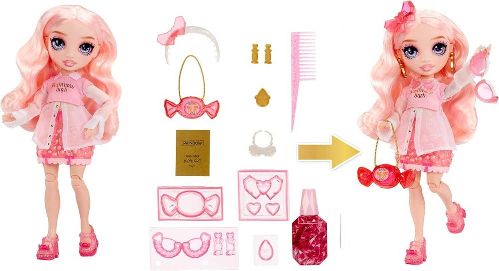 Кукла Rainbow High Creative Crystals - Bella Parker 28см
