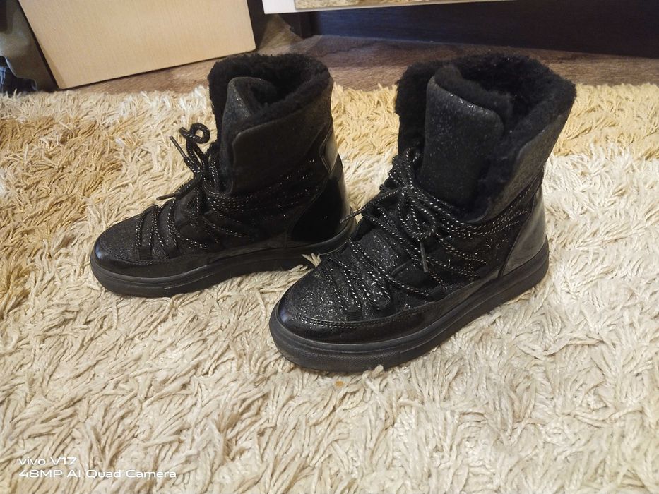 Зимние сапоги на девочку 31 размер