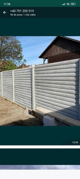 Gard garduri Montaj gard prefabricat Dâmbovița Argeș Prahova