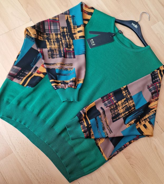 Bluză dama import Italia super, insertii matase