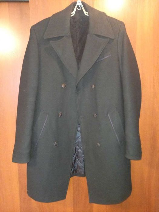 Драповое пальто мужское.