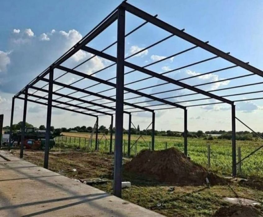 Vand hale metalice pe baza se comanda livram si montam oriunde in tara