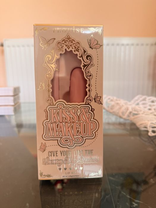 P.Louise Kiss & Makeup Lip Kit Bitter Sweet / Mixed Feelings – Set Ruj + Creion Buze Nou