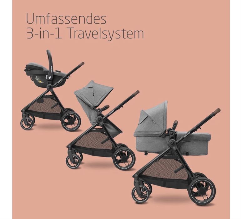 Бебешка количка Maxi-Cosi Zelia S Trio 3 в 1