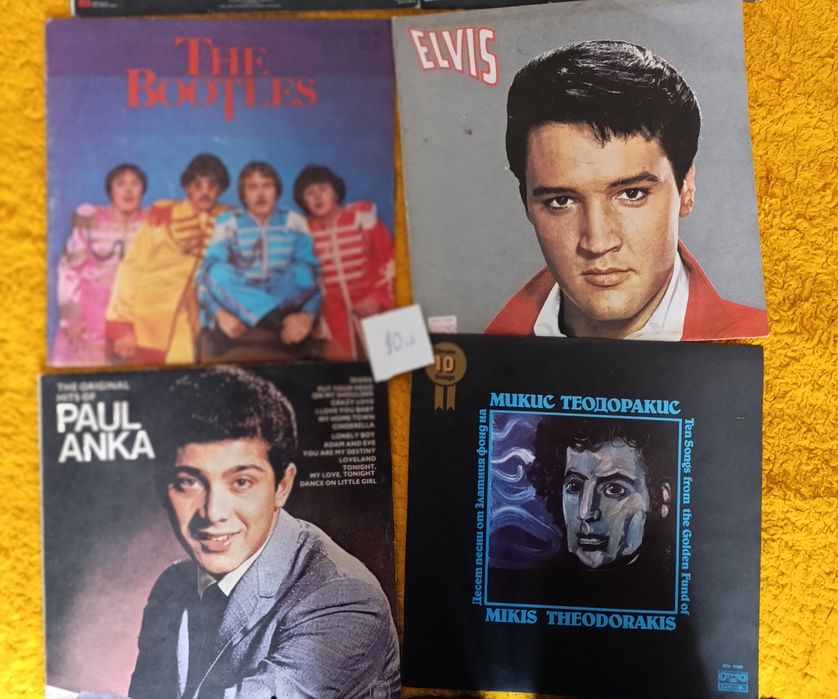 Грамофонни плочи в много добро състояние.