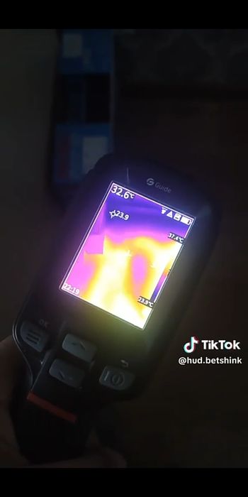 Тепловизор атапления батарея теплее полы...