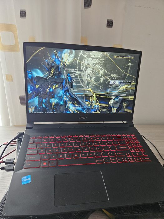 Laptop Gaming MSI Katana GF66 i5 Gen12 / RTX 3050 Ti / 16GB RAM + Cooler și Mouse