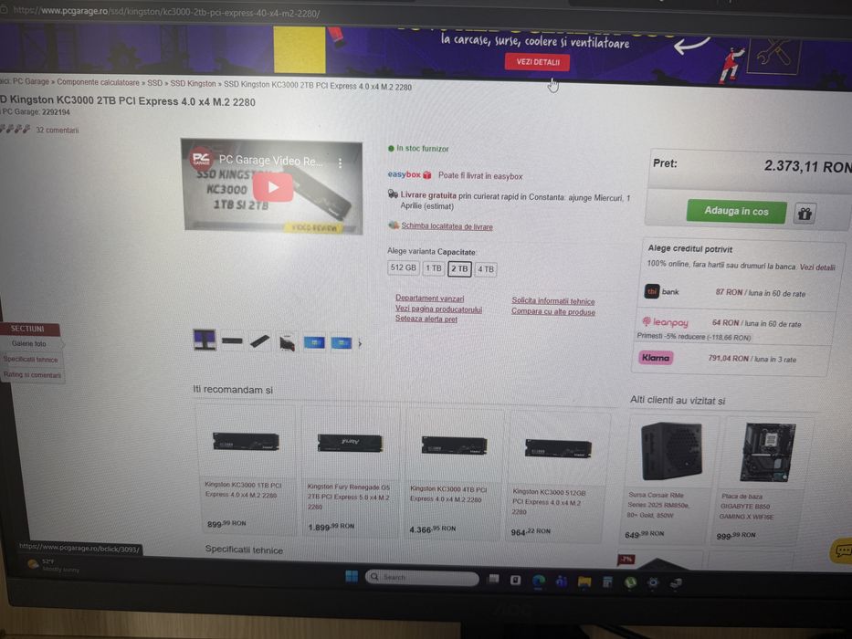 Pc Gaming i5 11400 12 nuclee 2.6 ghz