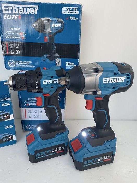 Erbauer Impact / Filetanta 18V Brushless Nou!