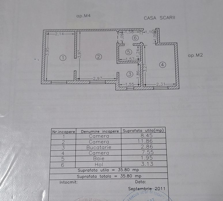 Apartament 3 Camere Tomis Nord/Ciresica