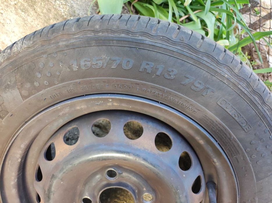Гуми+ джанти  165/70 13 Kumho 23дот