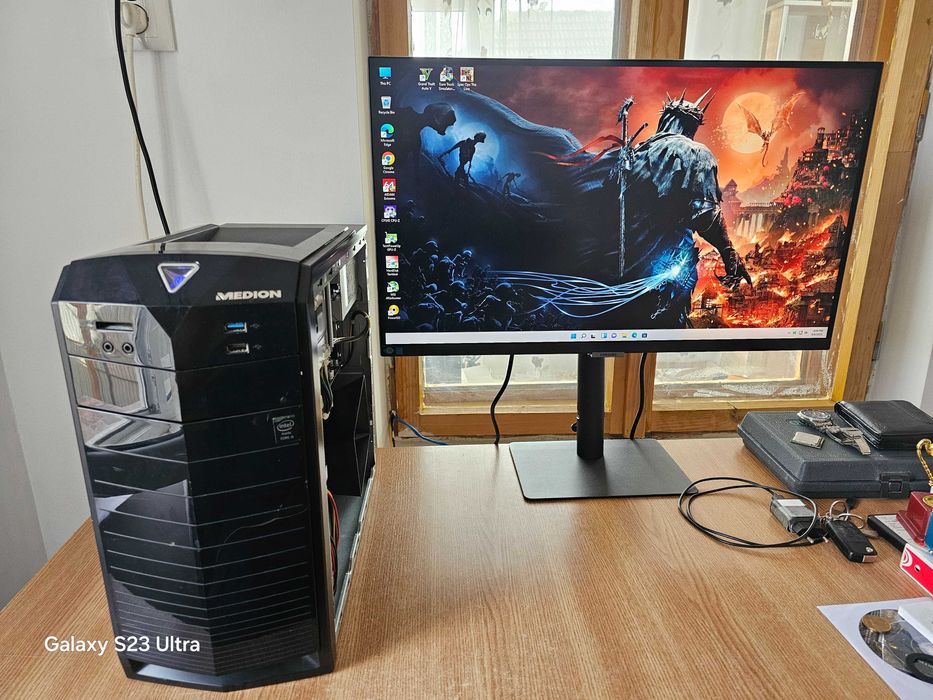 Unitate PC Gaming WiFi i5 4440 3.3Ghz/8GB/GTX1050 2GB GDDR5/HDD 500GB