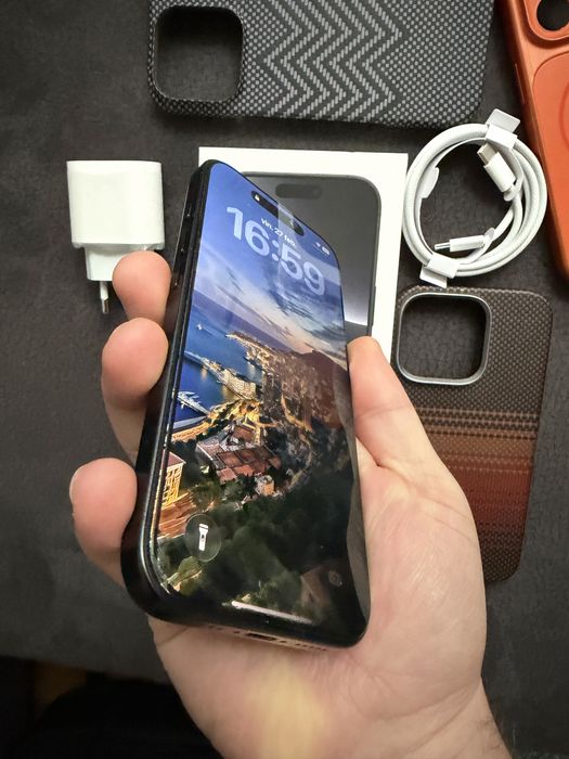 Iphone 16 pro, 93%, neverlock