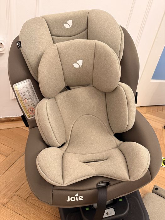 Scaun auto Joie I-Anchor Advance + baza isofix I-Base Advance, 40-105 cm, Wheat