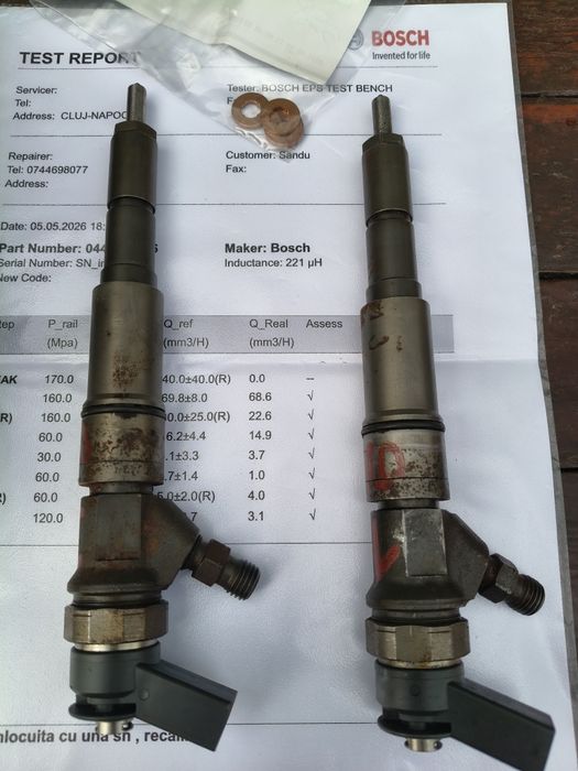 Injectoare de BMW 163 CP  Remediate la Bosch