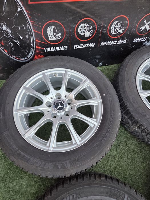 Jante Mercedes A class R 16 5x112 cu 205 60 16 Michelin  impecabile