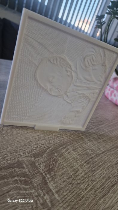 Персонализирана релефна светеща картина- литофан