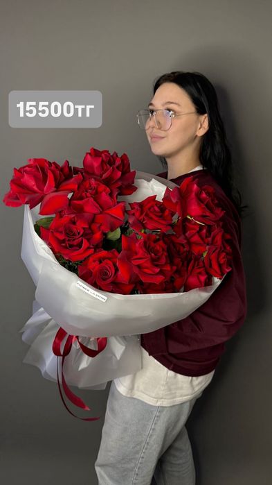 Цветы букеты розы