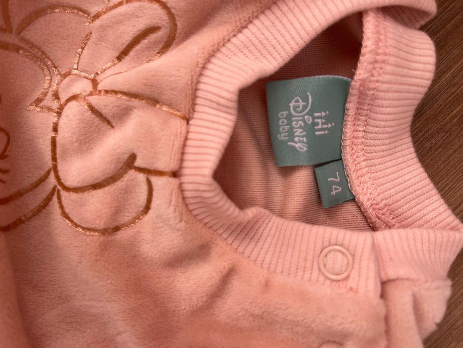 Бебешка розова рокля Мики Маус