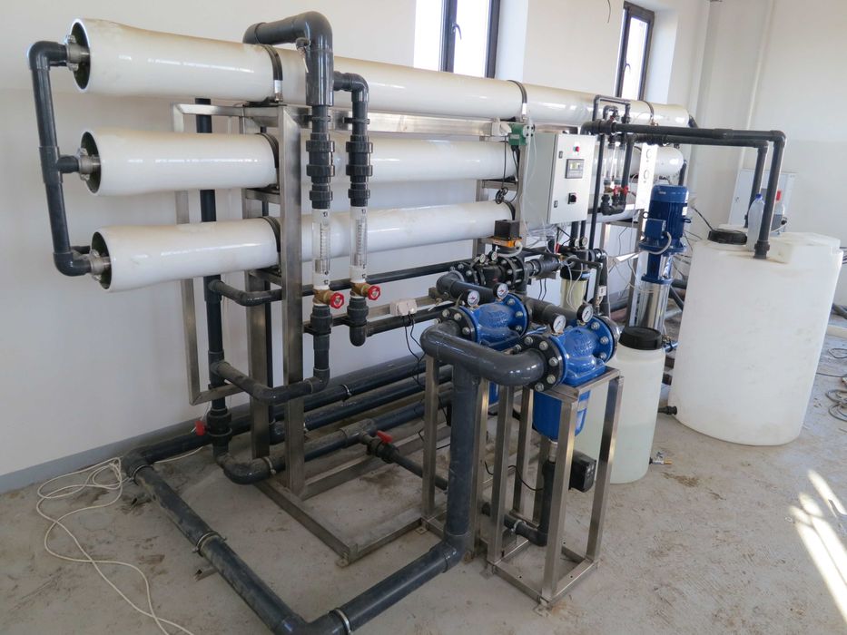 Обратный осмос промышленного назначения степенью очистки 99,9%